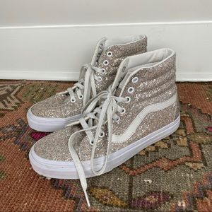VANS Chunky Glitter Sk8 Hi Sneakers 8 Trendy VSCO